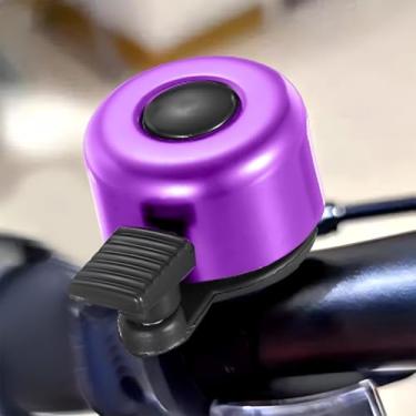 Imagem de Campainha de bicicleta clássica, 2 peças, purpel clássico, som alto
