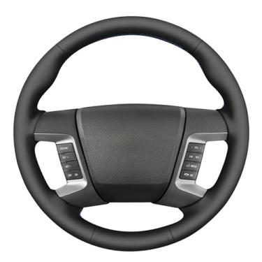Imagem de MEWANT Capa de volante com costura DIY para Ford Fusion SE 2007-2012 acessórios de volante para Ford Fusion SE 2007-2012