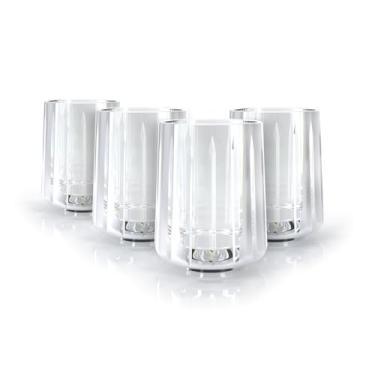 Imagem de Godinger Conjunto de copos duplos à moda antiga, copo de bebida, copo de coquetel, copos de 255 g para uísque, bourbon e coquetéis