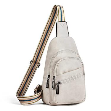 Imagem de Bolsa transversal Mroede para mulheres, pochete transversal para o peito, para viagens, compras, lazer, esporte