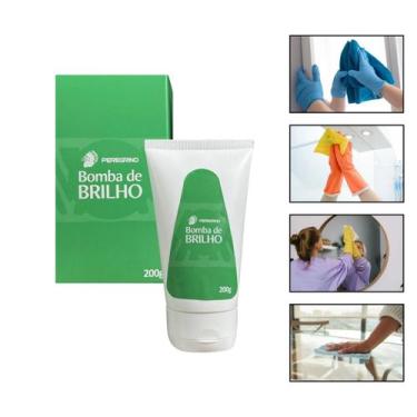 Imagem de Realçador de Brilho Vidro Espelho Pós Lichamento Bomba de Brilho Pereg