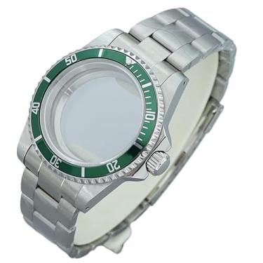 Imagem de FEIYASHI Relógios vintage de 40 mm, cristal de safira, aço inoxidável 316, para movimento Nh34 Nh35 Nh36, mostrador de 28,5 mm, capa retrô, Tampa inferior de vidro 6, For NH34 35 36 38 Movement, Caixa