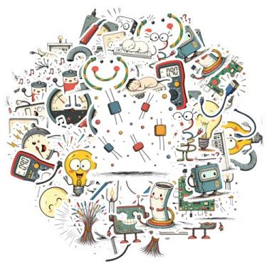 Imagem de 35 peças de lâmpada eletrônica, desenhos animados, rostos, adesivos de brinquedo, luz de brinquedo, para celular, guitarra, notebook, mala, notebook, bagagem, copo para celular