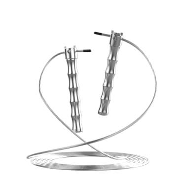 Imagem de Daqi Jiang Corda de pular pesada de aço inoxidável 304, corda de pular pesada, corda de pular ajustável, corda de pular para exercícios físicos, treino total do corpo