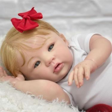 Imagem de Bebê Reborn Menina Muito Linda e Realista - Mundo Azul e Rosa