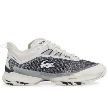 Imagem de Tênis Lacoste Ag Lt23 Ultra X Daniil Medvedev - All Court - Off White e Marinho-43