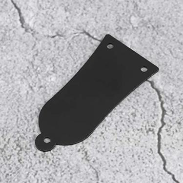 Imagem de XUXHOU Capa de Treliça de Metal, Substituição Durável para Guitarra e Baixo, Capa de 3 Furos para Instrumentos Musicais, Material de Ferro - BlackSilverGold, Adequada para a Maioria das Guitarras e