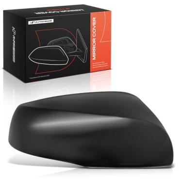 Imagem de A-Premium Tampa do espelho retrovisor do lado do passageiro - compatível com Toyota RAV4 2019 2020 2021 2022 2023 2024 - preto liso, com furo de seta