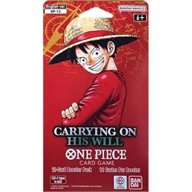 Imagem de One Piece TCG: Carrying on His Will Sleeved Booster Pack (OP-13) - 12 Cards