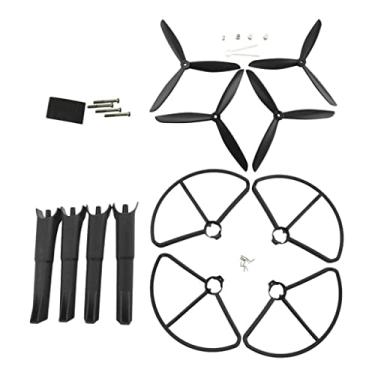 Imagem de Conjunto de 2 trem de pouso, hélices e capa de drone - preto