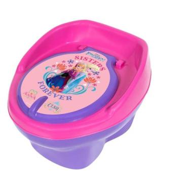 Imagem de Troninho Pinico Transição Infantil Frozen Disney- Styll Baby, Lilás e 