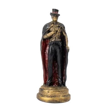 Imagem de Escultura Exu Proteção Vintage Resina 10 cm