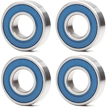 Imagem de 4 peças 6900 2RSV MAX rolamento 10 * 22 * 6 mm bolas completas peças de reparo de pivô de bicicleta 6900 2RS RSV rolamentos de esferas 6900-2RS 6900LLU