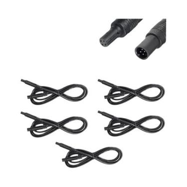 Imagem de Cabo De Extensão Para Câmera DVR De Carro 2M 4-Pinos 5-Pinos Macho Par