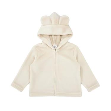 Imagem de Casaco Jaqueta Fleece Pelucia Infantil Inverno Roupa De Frio - Fofotin