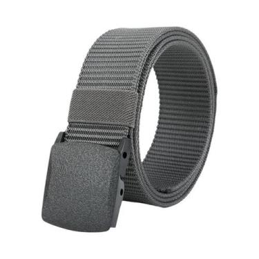 Imagem de Cinto Tático Militar Masculino De Nylon Com Fivela Automática, Cinto M
