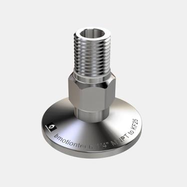 Imagem de Encaixe de flange bmotiontech MNPT x KF25 (ISO-KF KF25 QF25 NW25) (1/10.2 cm MNPT, 1PC adaptador apenas)