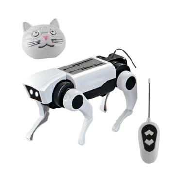 Imagem de Brinquedo Robô Cão Mecânico Com Controle Remoto Para Crianças, Conjunt