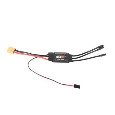 Imagem de Ymiko 30A ESC Sem Escova para Aeronaves RC, Helicóptero e Multirotor Com Controlador de Velocidade de Conector XT60 Com Proteção contra Sobrecarga e Terminal Fêmea de 3,5 Mm
