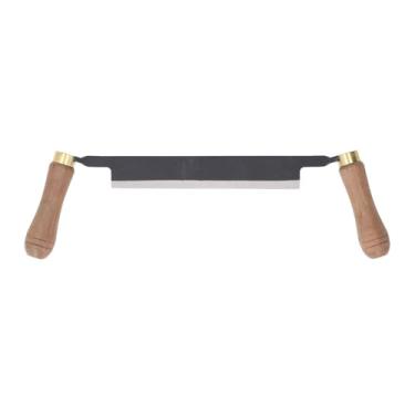 Imagem de Garosa Canivete de 8 Polegadas, Ferramenta para Trabalhar Madeira Em Aço Carbono Com Cabo Duplo para Remoção de Casca e Modelagem de Madeira, Ideal para Artesãos e Entusiastas de Bricolage
