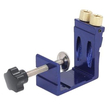 Imagem de AUNMAS Kit de Gabarito para Buraco de Bolso, Conjunto de Ferramentas de Marcenaria Em Liga de Alumínio para Projetos DIY e Carpintaria Profissional