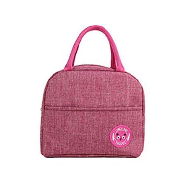 Imagem de Bolsa Térmica para Almoço Portátil Bento com Zíper e Estampa de Desenho Animado