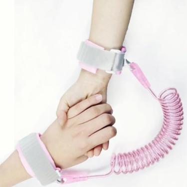 Imagem de kit 2 Arnês De Segurança Para Crianças Bebês Com Pulseira Antiperda, Corda De Tração