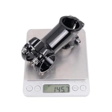 Imagem de Mesa de 31,8 mm polida, leve, para bicicletas de estrada e mountain bikes, com ângulos de 35 graus, 70°, 90° e 110 mm, compatível com modelos XC e AM. Peças brilhantes para MTB.(35degree 70mm BLACK)