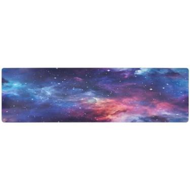 Imagem de Tripé de mesa de papel de parede Galaxy, tapetes quentes para bancada, acessórios de mesa, sala de jantar