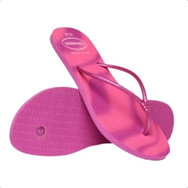 Imagem de Chinelo Havaianas Tube Gloss Feminino - Cor Rosa Gum - Tamanho 35/36