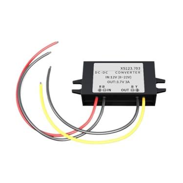 Imagem de BUDVSQC Conversor de 12V para 5V para carro módulo de alimentação 9v2a 6v3a adaptador inversor 5v3a 3,7V 4,2V 7,5V (12V a 3,7V 3A)