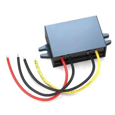 Imagem de LEWMRSKXK 20V-90v 24v 36v 48v 60v 72v to 12v Step Down Buck 1A-5A 12v regulador de tensão DC DC conversor redutor para carrinho de golfe carro dispositivo (17-90V a 12V 5A)