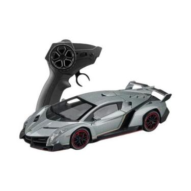 Imagem de Carro De Controle Remoto Lamborghini Modelo Brinquedo Com Som E Luz Es