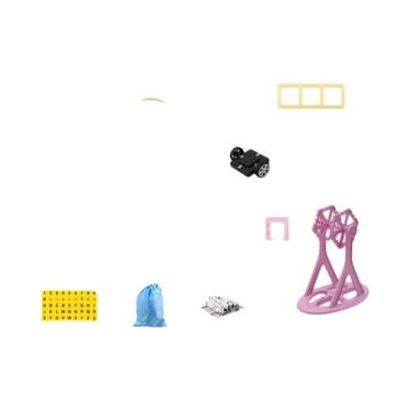 Imagem de Conjunto De Blocos Magnéticos 3D Brinquedos De Construção STEM Para Me