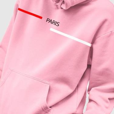 Imagem de Blusa Moletom Genuine Grit Masculina Estampada Algodão 30.1 Paris, Ros