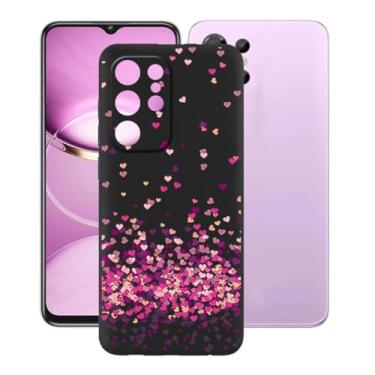 Imagem de AQGGIIXY Capa de telefone para Oukitel C2 (6,5 polegadas), capa protetora ultrafina macia TPU à prova de choque, anti-arranhões X antiderrapante para Oukitel C2 - WM85