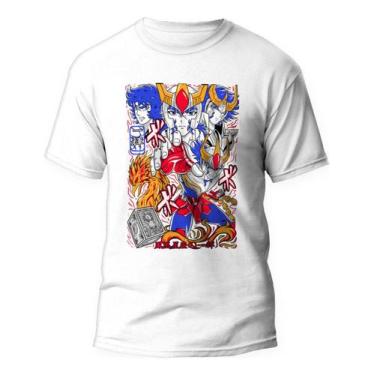 Imagem de Camiseta Ikki De Fênix V04 Cdz Os Cavaleiros Do Zodíaco - Kamisetas Ot