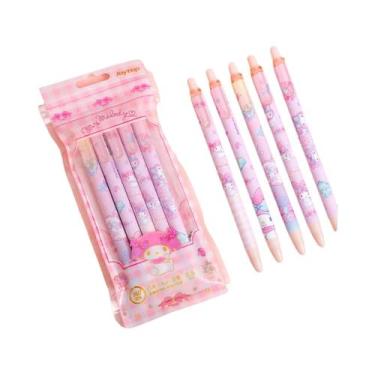 Imagem de Caderno A6 Kuromi My Melody Cinnamoroll Com Fecho Magnético, Diário De