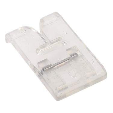 Imagem de KUIDAMOS Calcador de Ponto de Cetim Transparente e Aberto para Máquina de Costura - Pés de Costura Resistentes e Versáteis para Roupas, Decoração de Casa e Artesanato