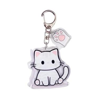 Imagem de Chaveiro De Acrílico Para Gato E Cachorro, Charme Para Bolsa, Pingente