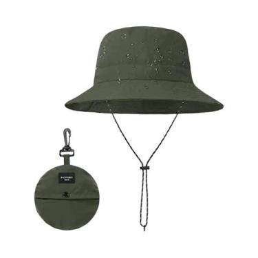 Imagem de Chapéu De Sol Feminino Impermeável Anti-UV Estilo Panamá Para Proteção