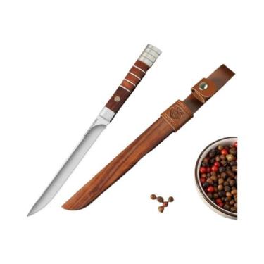 Imagem de Conjunto De Facas Para Cortar Carne Em Aço Inoxidável M390 Ultra-Afiad