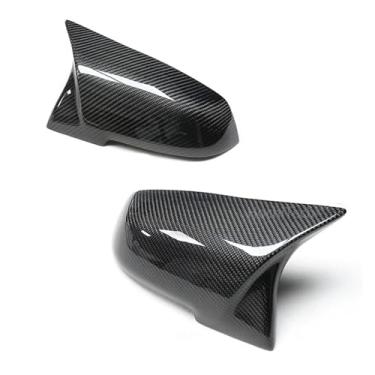 Imagem de Capa De Espelho Retrovisor Lateral De Carro Com Padrão De Fibra De Carbono Compatível Com BMW Série 3 F30 F31 320i 328i 330i 335i Sedan Touring 2012-2018(Carbon fiber pattern)