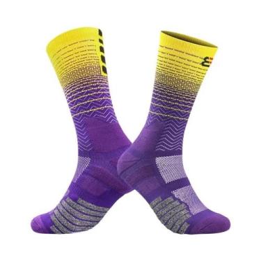 Imagem de Meias De Compressão Pretas Para Homens, Respirável, Longas, Para Camin