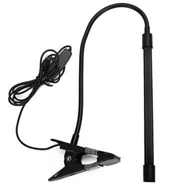 Imagem de CUOFYUNL Abajur de mesa com carregamento USB Luz de leitura regulável para estudo Proteção para os olhos Lâmpada com clipe