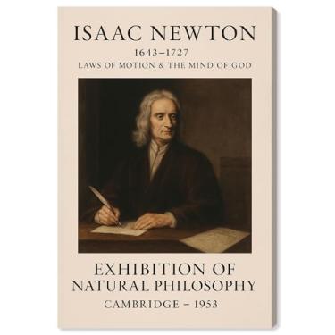 Imagem de Art Remedy Newtonian Mind Canvas Cartazes masculinos históricos, embrulhados em galeria, 25 x 38 cm