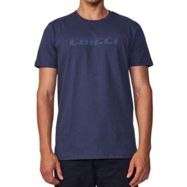 Imagem de Camiseta Colcci Algodão Logo Texturizado Masculina-Masculino