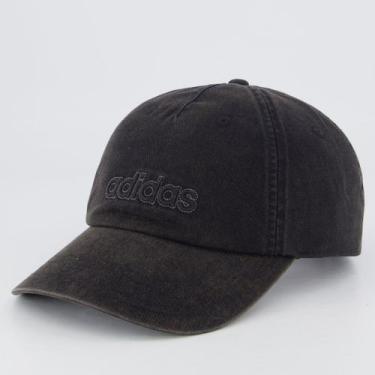 Imagem de Boné Adidas Washed Dad Preto, Único
