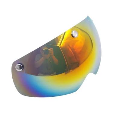 Imagem de Capacete De Ciclismo Ultraleve Com Luz Traseira E Viseira Removível Pa