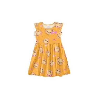 Imagem de Vestido Bebê Infantil Manga Curta Alakazoo Ref. 46600-Feminino